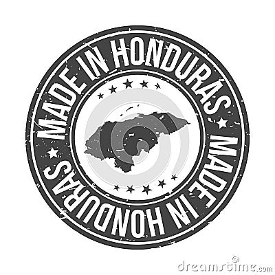 Made in Honduras Quality Original Stamp. Design Vector Art Seal Badge illustration. Vector Illustration