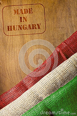 Made in Hungary Stock Photo