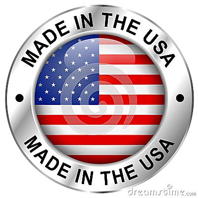 Made in usa icon Vector Illustration