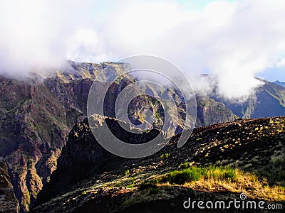 Madeira island landscape Stock Photo