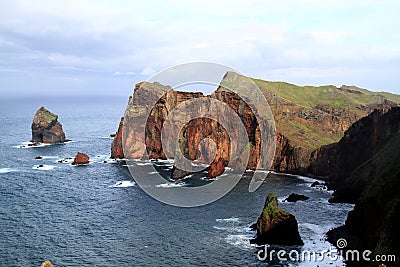 Madeira north coast Stock Photo