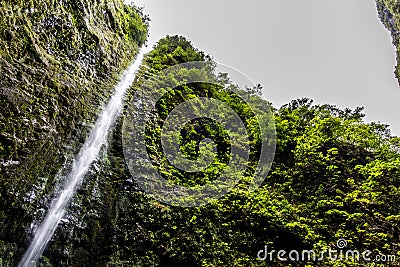 2022 08 19 Madeira waterfall 1 Stock Photo