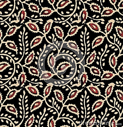 Abstract, shirting design, Ajrakh Pattern, Background digital printing textile pattern Stock Photo