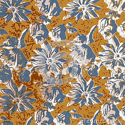 Abstract, shirting design, Ajrakh Pattern, Background digital printing textile pattern Stock Photo
