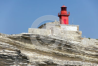 Madonetta lighthouse Stock Photo