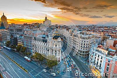 Madrid Stock Photo