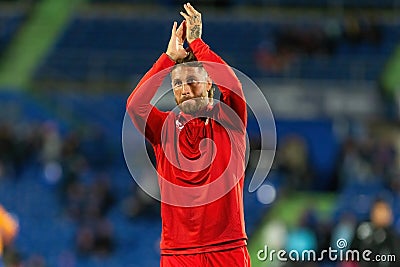 Madrid, Spain- January 16, 2024: Copa del Rey match between Getafe f.c and Sevilla f.c. Sevilla Editorial Stock Photo