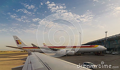 Madrid, Spain. July 30th, 2017. Madrid Barajas Airport Editorial Stock Photo