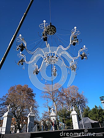 Madrid, 30th December 2018:Rehearsal of live concert Cristal Palace of Transe Express Editorial Stock Photo