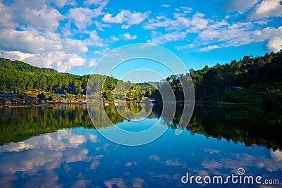 Maehongson thailand Stock Photo