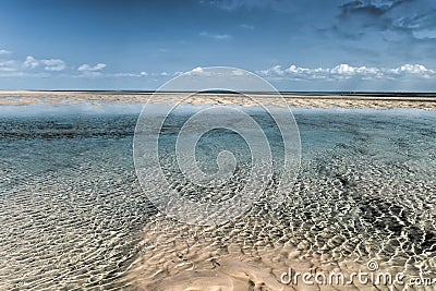 Magaruque Island - Mozambique Stock Photo
