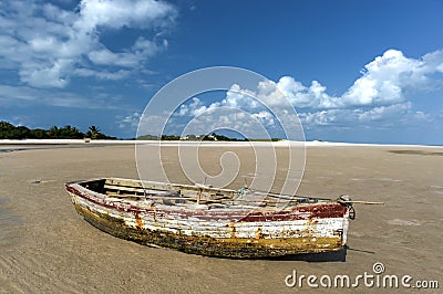 Magaruque Island - Mozambique Stock Photo