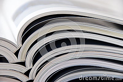 Magazines Stock Photo