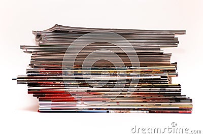 Magazines Stock Photo