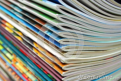 Magazines Stock Photo