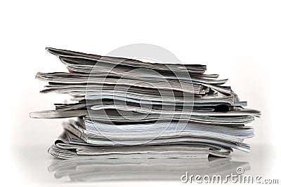 Magazines Stock Photo