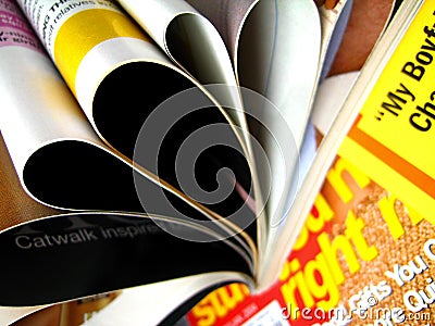 Magazines Stock Photo