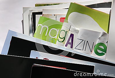 Magazines Stock Photo