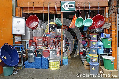 Magdelena market, lima, peru Editorial Stock Photo