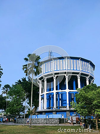 Magelang City Water Tower as an icon of the city Editorial Stock Photo