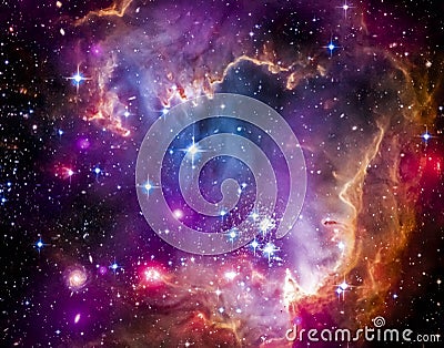 Magellanic Cloud Stock Photo