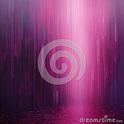 Magenta Abstract Pattern With Surreal Cyberpunk Style And Atmospheric Environment Stock Photo