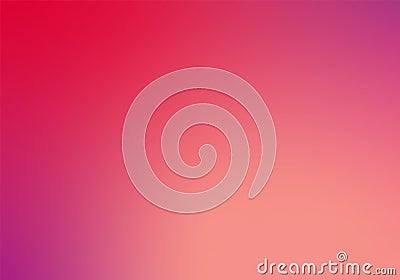 Magenta purple pink gradient. Milticolor vector trendy background. Soft blurred effect Vector Illustration