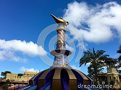 The Magic Carpets of Aladdin Editorial Stock Photo