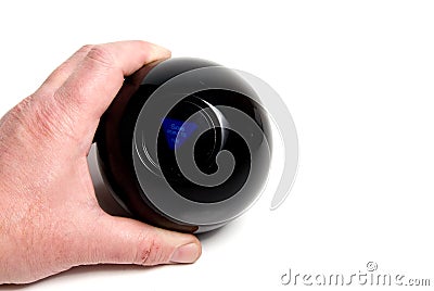 Magic Eight Ball Stock Photo