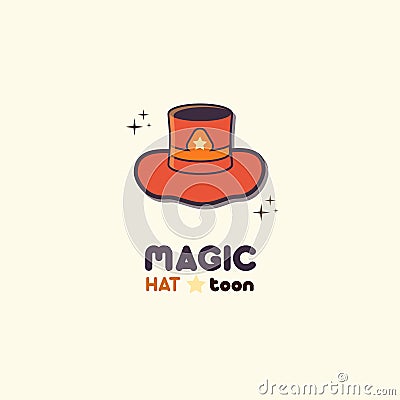 Magic Hat Toon Stock Photo