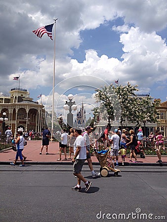 Magic kingdom disney Editorial Stock Photo