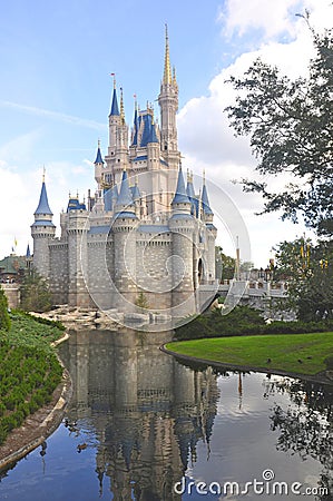 Cinderella Castle at Magic Kingdom park, Walt Disney World Resort Orlando, Florida, USA Editorial Stock Photo