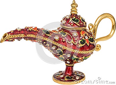 Magic Lamp Stock Photo