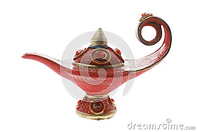 Magic Lamp Stock Photo