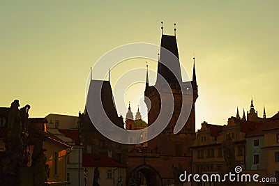 Magic Prague Stock Photo