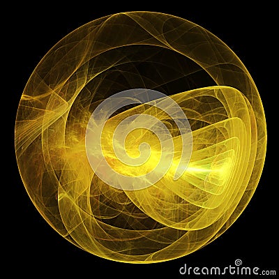 Magic sphere Stock Photo