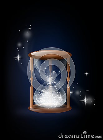 Magic time illustration Stock Photo