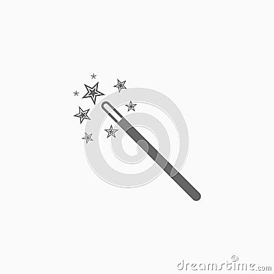 Magic wand icon, magic vector Vector Illustration