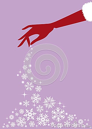 Magic winter Vector Illustration