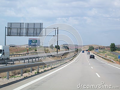 The magical andalusian countryside. Andalusia, Spain Editorial Stock Photo