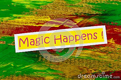 Magical moment beautiful magic dream fantasy imagination emotion Stock Photo