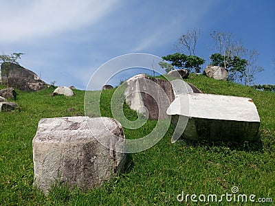 Magical wonder rock Stock Photo