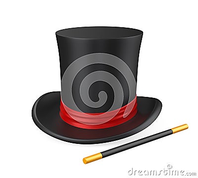 Magician Hat Stock Photo