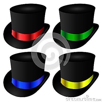 Magicians Bowler Hat Stock Photo