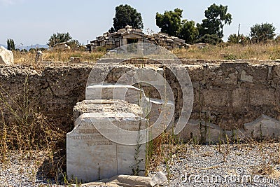 Magnesia Ancient City, Ayd?n, TURKEY, Hellenistic period. Stock Photo