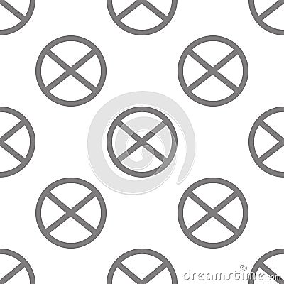 magnet icon. Element of minimalistic icons for mobile concept and web apps. Pattern repeat seamless magnet icon can be used for we Stock Photo