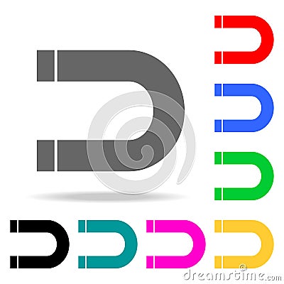 magnet icon. Elements in multi colored icons for mobile concept and web apps. Icons for website design and development, app develo Stock Photo