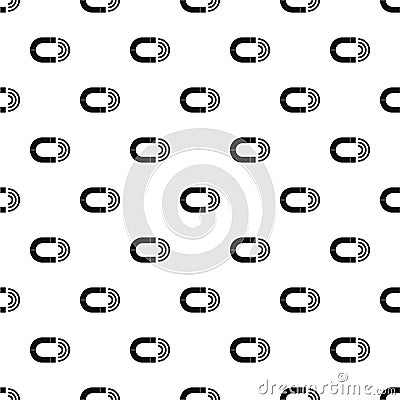 Magnet pattern, simple style Vector Illustration