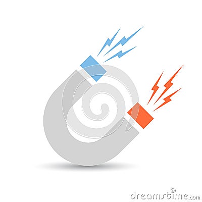 Magnet vector pictogram Vector Illustration