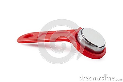 Magnetic key Stock Photo